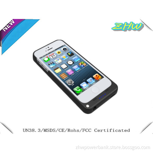 Fashionable Power Bank 2200mAh for iPhone5 Backup Battery Case